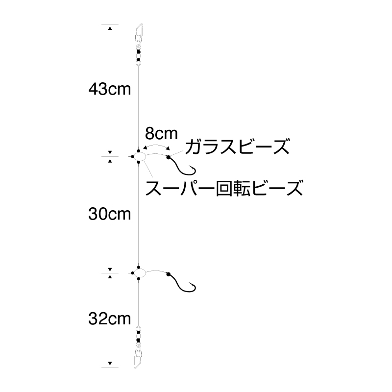 快適メバル胴突2本