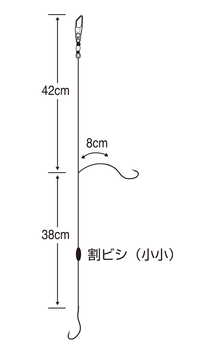 メバルうき釣3セット