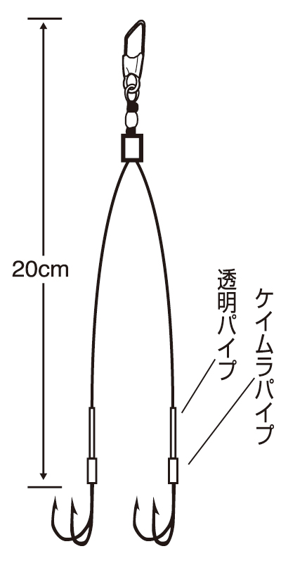 太刀魚銀座水平4点ダブルガード