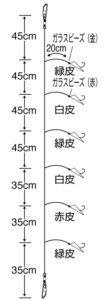 舞誘伝サビキ 雅メバル・アジ