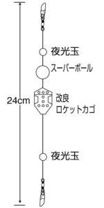 遠投ロケットカゴ