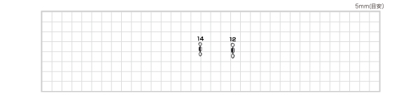 極小スイベル片ダイヤアイ
