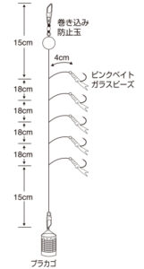 サビキッズセット ピンクベイト