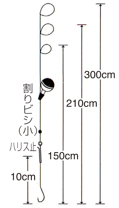 手長エビ玉ウキ