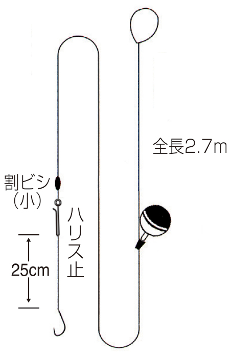 ブルーギル2.7m