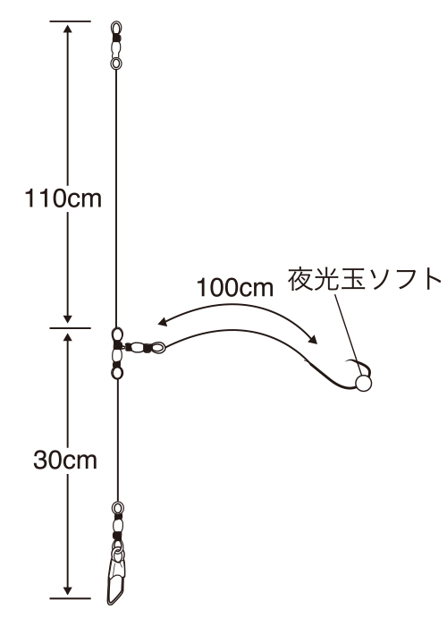 泳がせ胴突ケイムラフック