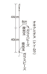 ケイムラフック カゴ釣り五目