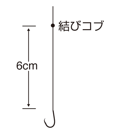 実船アスリートカワハギ24本鈎6cm（ＴＣフッ素コート）