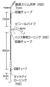 ヤイバカレイかかり2本