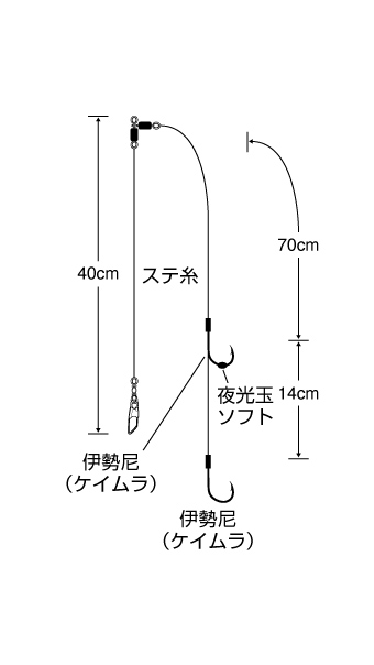 実船 ライトヒラメ(ケイムラシングル)