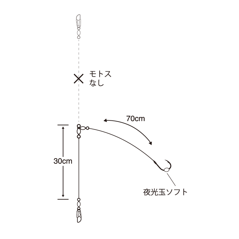 実船ダイレクト泳がせ胴突ケイムラフック