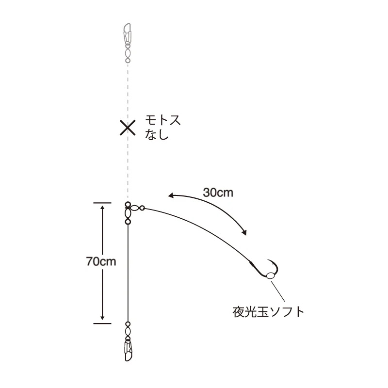 実船ダイレクト泳がせ胴突ケイムラフック