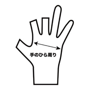 ヤイバフィッシンググローブ3本指空き マグネット付き/ノーマル