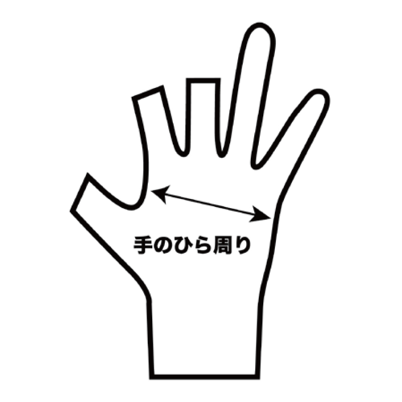 ヤイバフィッシンググローブ3本指空き マグネット付き/ノーマル