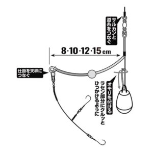 道具屋キス五目クイック弓型天秤